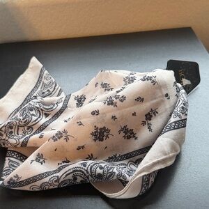 Bohemian Floral Paisley Bandana Scarf Neckerchief Headband Hair Tie Accessory